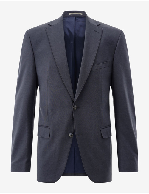 Klassieke blazer in scheerwol met moderne pasvorm
