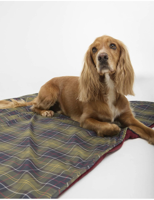 Honden deken in tartan