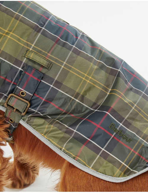 Waterdichte tartan hondenjas