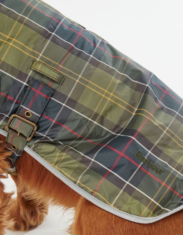 Waterdichte tartan hondenjas