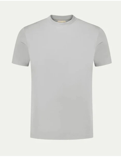 T-shirt in Egyptisch katoen grijs