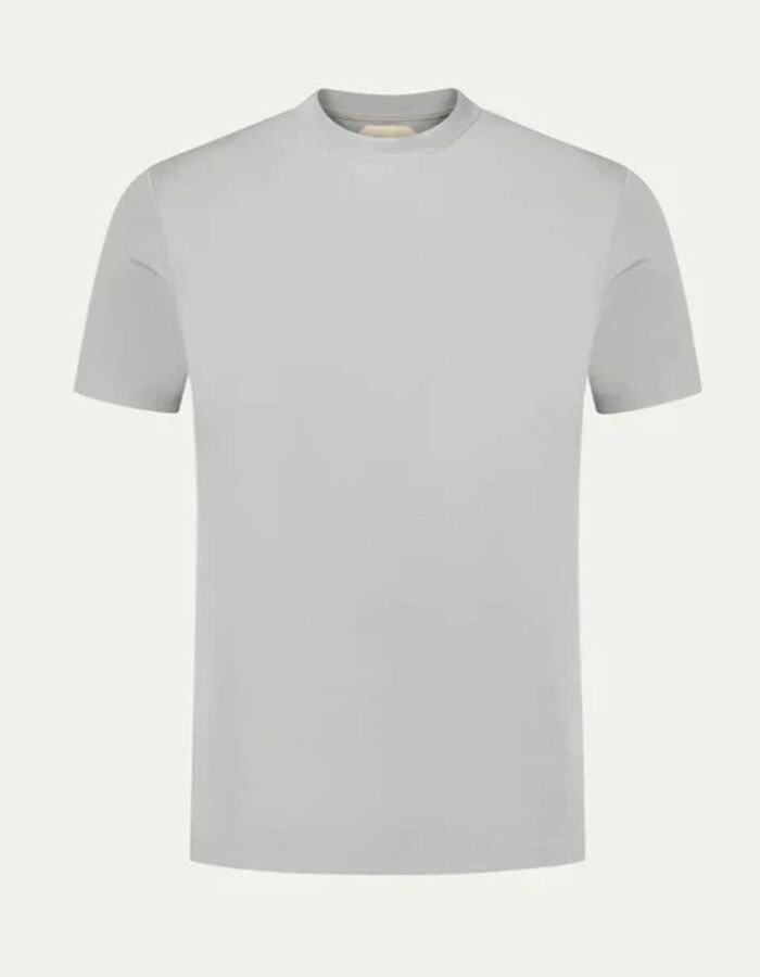 T-shirt in Egyptisch katoen grijs