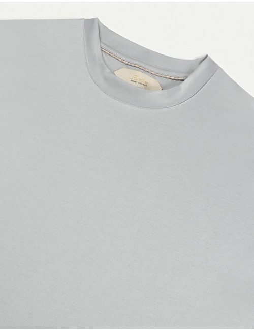 T-shirt in Egyptisch katoen grijs
