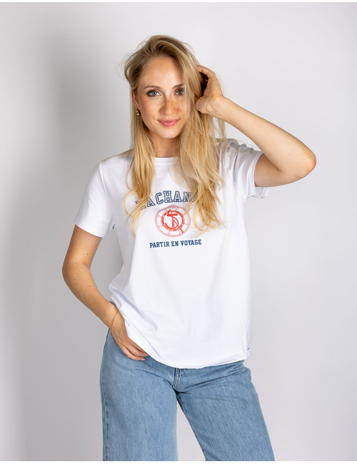 Rinascimento t-shirt korte mouw wit