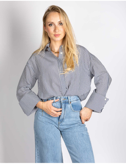 Rinascimento lange mouw bloes blauw