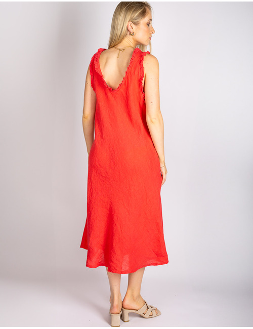 Kimy And Sally kleed rood