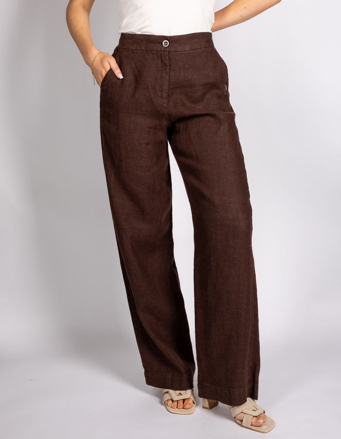 Xandres geklede broek bruin
