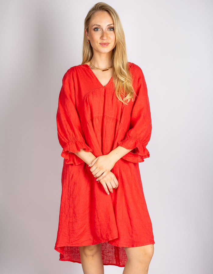 Kimy And Sally kleed rood