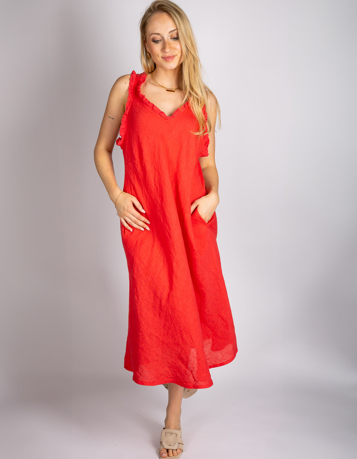 Kimy And Sally kleed rood