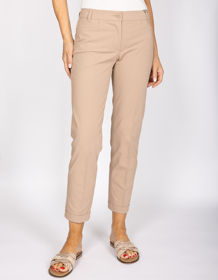 Raffaello Rossi broek taupe