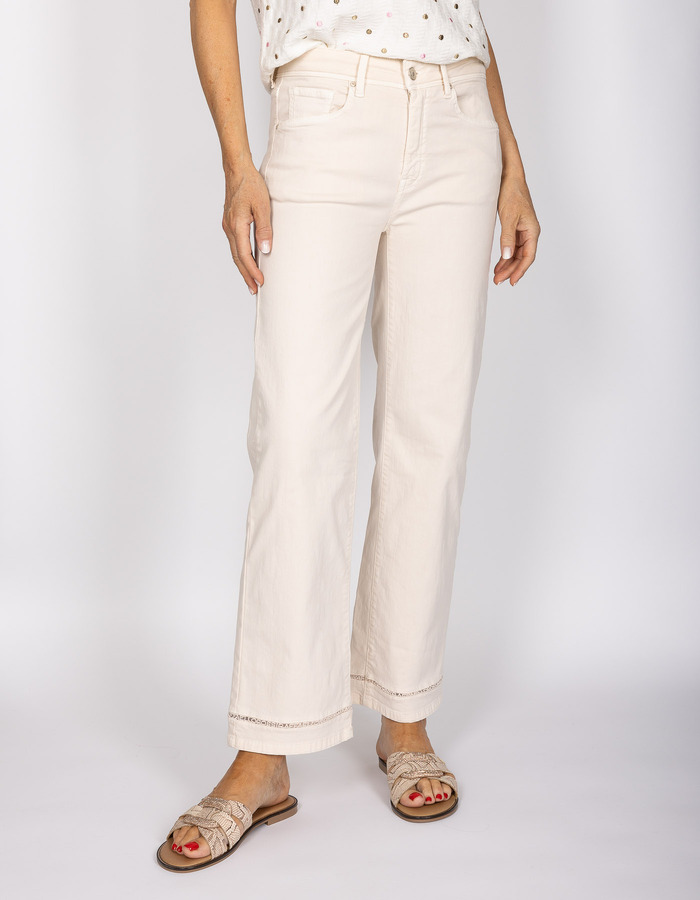 Raffaello Rossi broek ecru