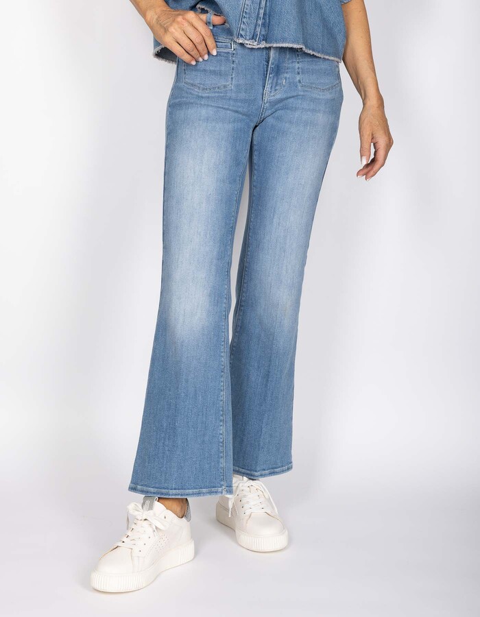 Raffaello Rossi broek blauw
