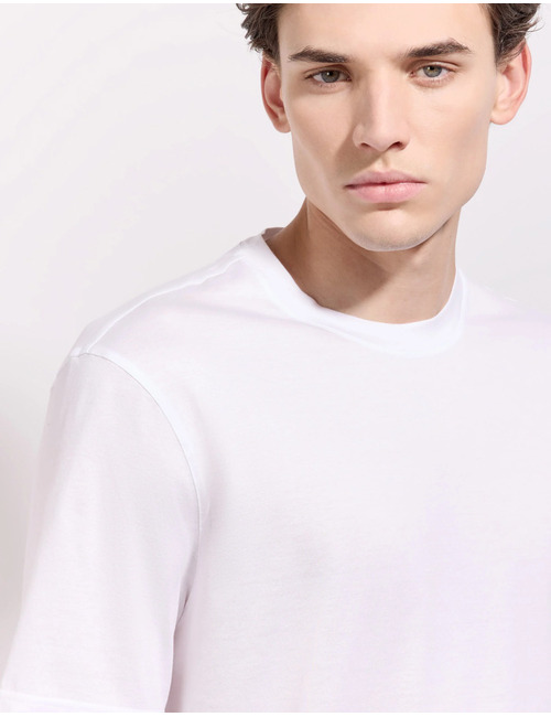 The Supima Jersey T-Shirt Mercerized Super Light White