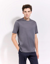 The Supima Jersey T-Shirt Mercerized Super Light Iron Grey