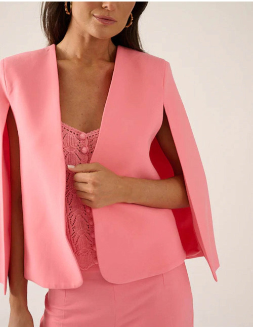 Sogna - Elegante blazer met cape-effect