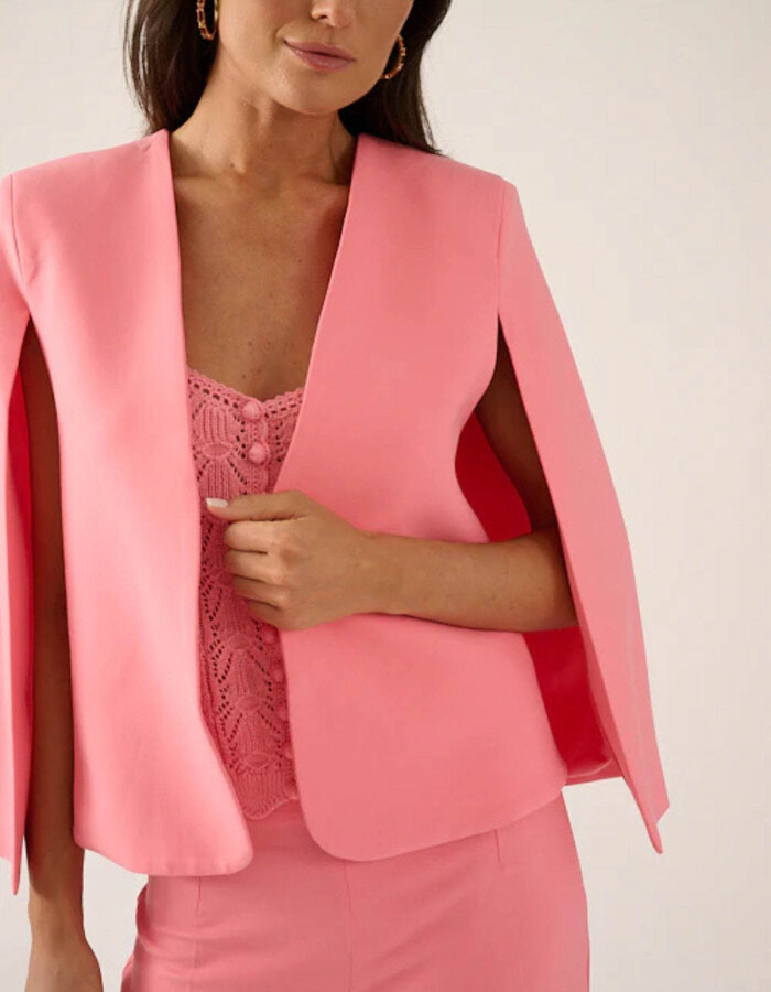 Sogna - Elegante blazer met cape-effect