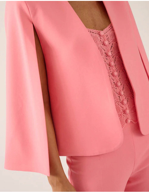Sogna - Elegante blazer met cape-effect