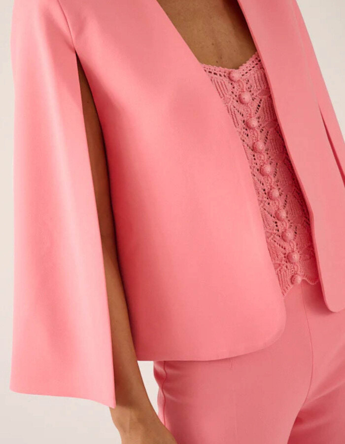 Sogna - Elegante blazer met cape-effect