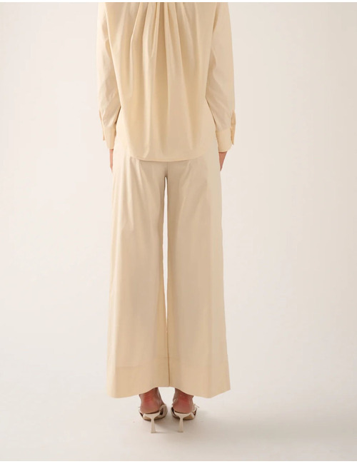 Marcello - Elegante wijde broek in soepele stof