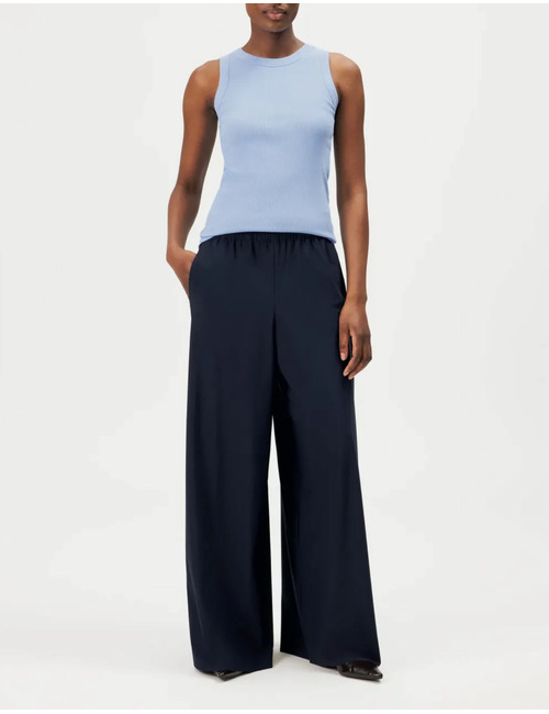 CEILING - Wijde jersey broek met elastische tailleband