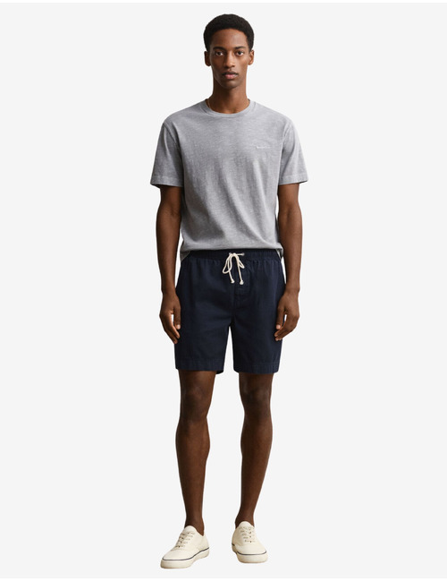 Sunfaded short met trekkoord