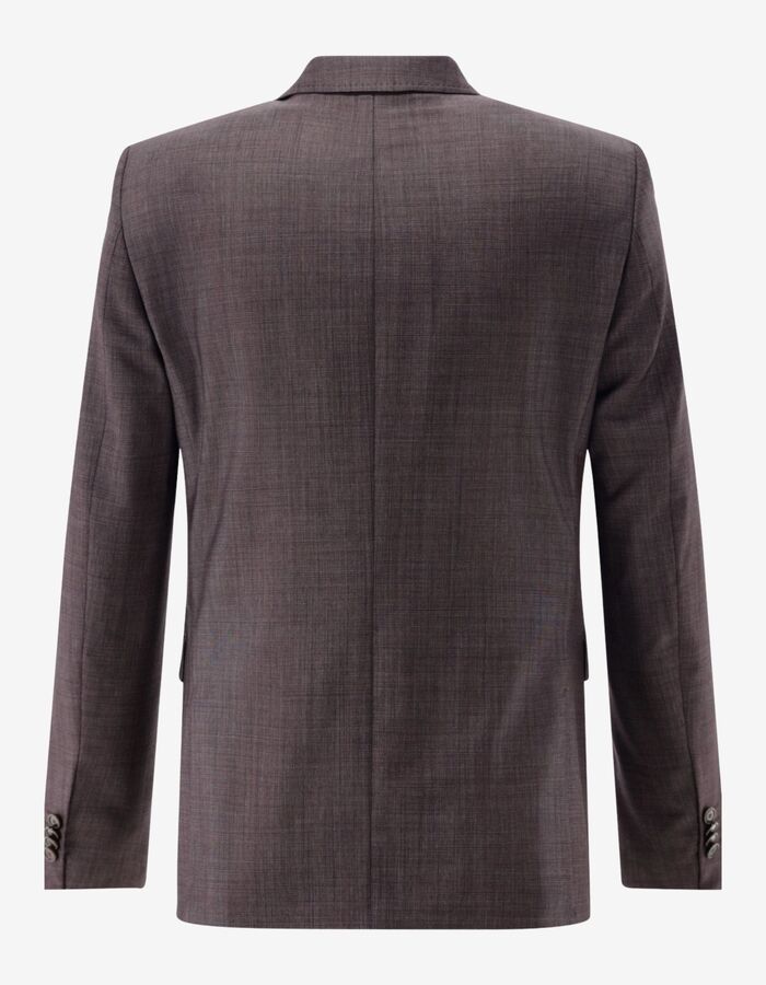 CG Patrick slim fit kostuumvest met AMF-stiksel – bordeaux