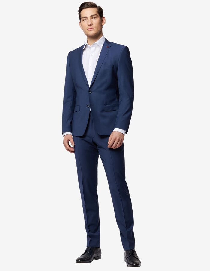 Kostuumbroek Slim Fit Virgin Wool 5036