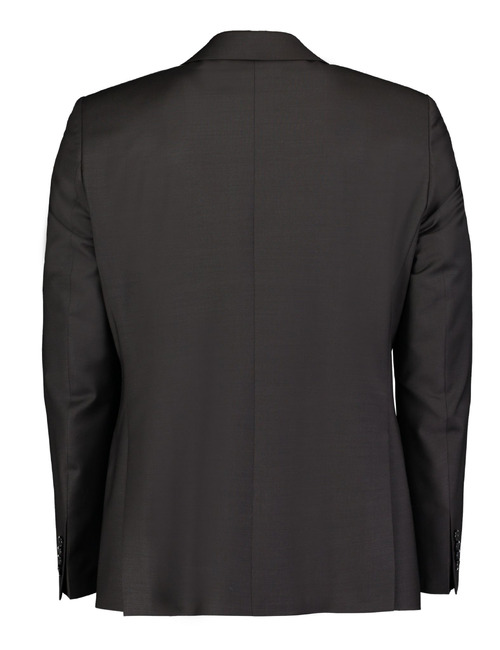 Slim Fit Kostuumvest 5038 a201 wolmix donkerbruin