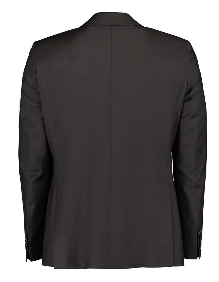 Slim Fit Kostuumvest 5038 a201 wolmix donkerbruin