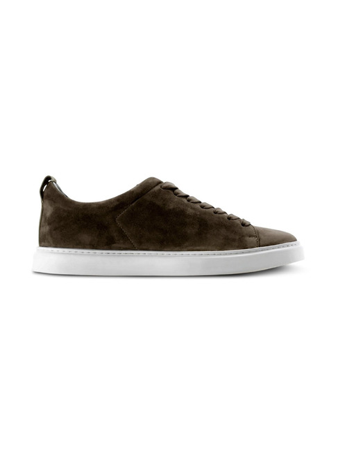 CG Uwin suède sneakers met leren voering – bruin