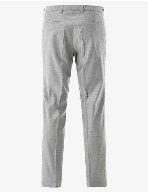 CG Paco slim fit kostuumbroek flatfront – lichtgrijs
