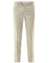 CG Paco slim fit kostuumbroek flatfront – beige