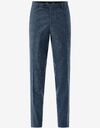 CG Paco slim fit kostuumbroek flatfront – blauw
