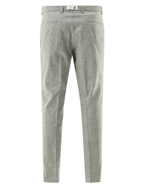 CG Paco slim fit kostuumbroek flatfront – lichtgroen