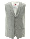 CG Paddy slim fit kostuumgilet met stretch – lichtgroen