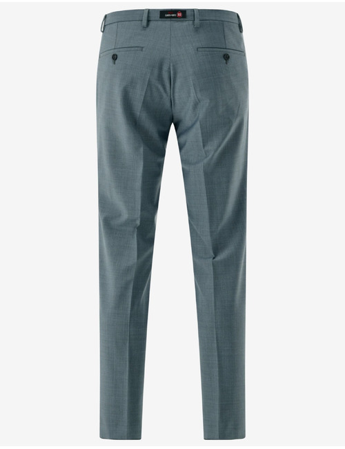 CG Cedric slim fit kostuumbroek met stretch – lichtblauw