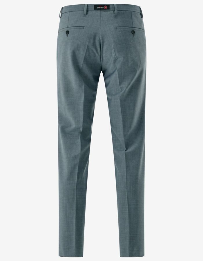 CG Cedric slim fit kostuumbroek met stretch – lichtblauw