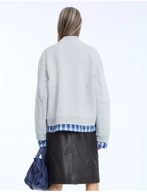 NASH - sweatshirt lichtgrijs