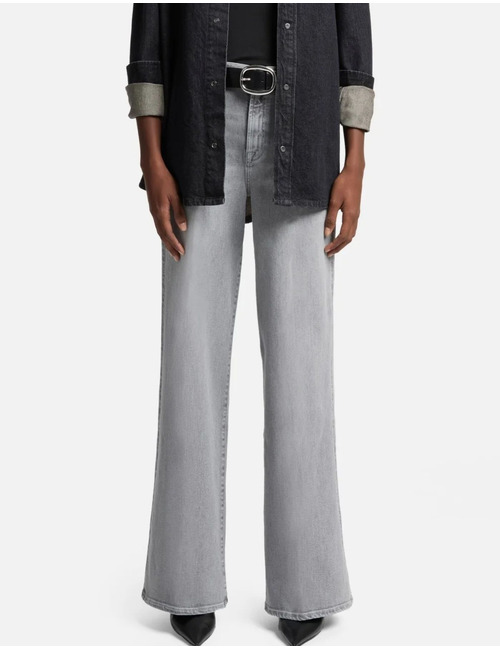 7 For All Mankind wijd grijs