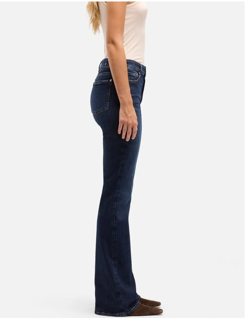 7 For All Mankind bootcut donkere washing