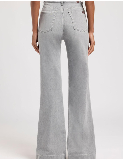 7 For All Mankind wijd grijs