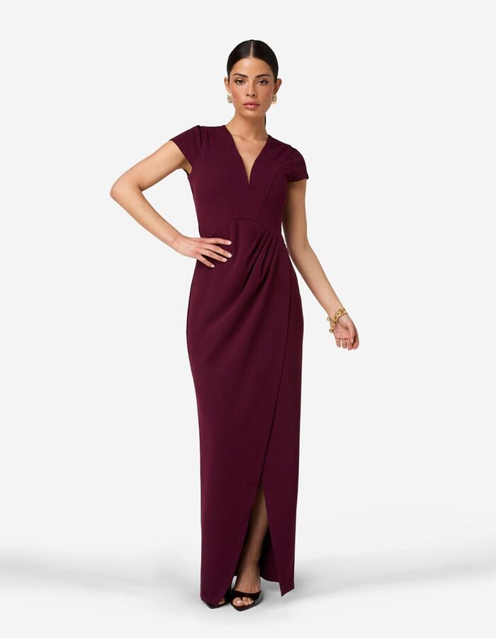 Ibana kleed bordeaux