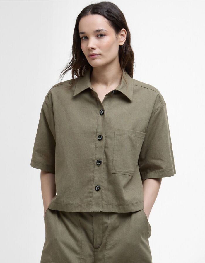 Barbour bloes kaki