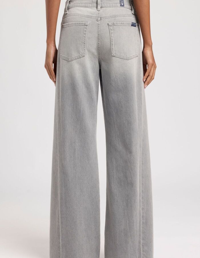 7 For All Mankind wijd grijs