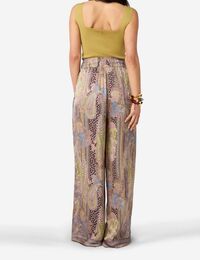 Piero Petal - Pantalon ample à imprimé