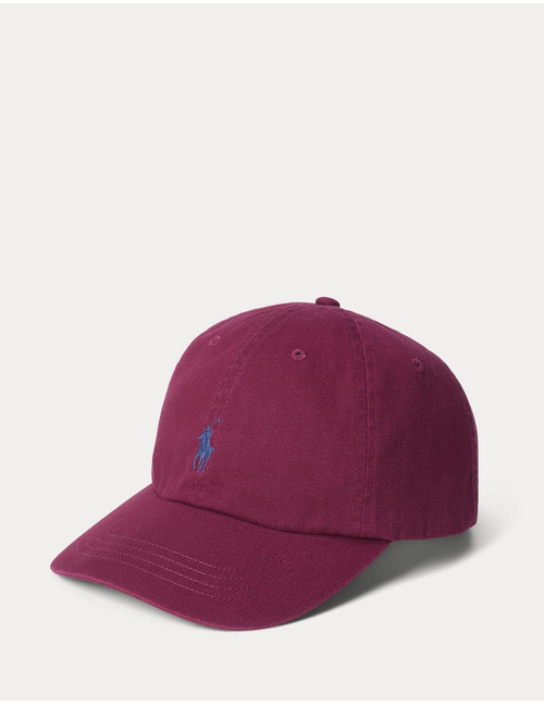 Katoenen chino ball cap