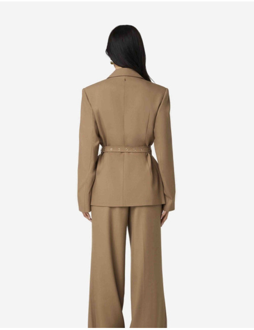 Janey - Blazer met ceintuur