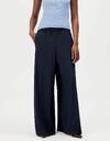 CEILING - Wijde jersey broek dark navy
