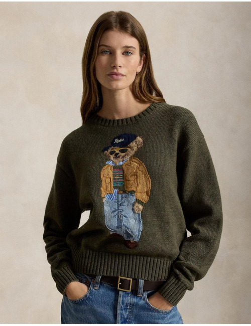 Pull Polo Bear en coton
