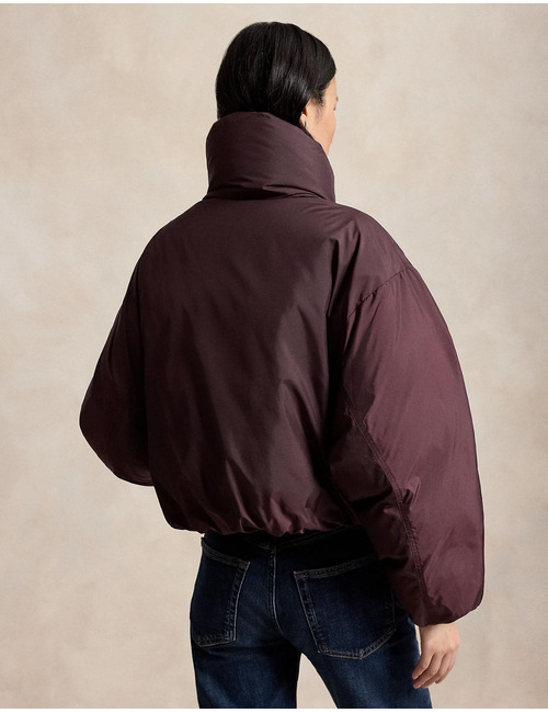 Cropped donzen puffer jacket